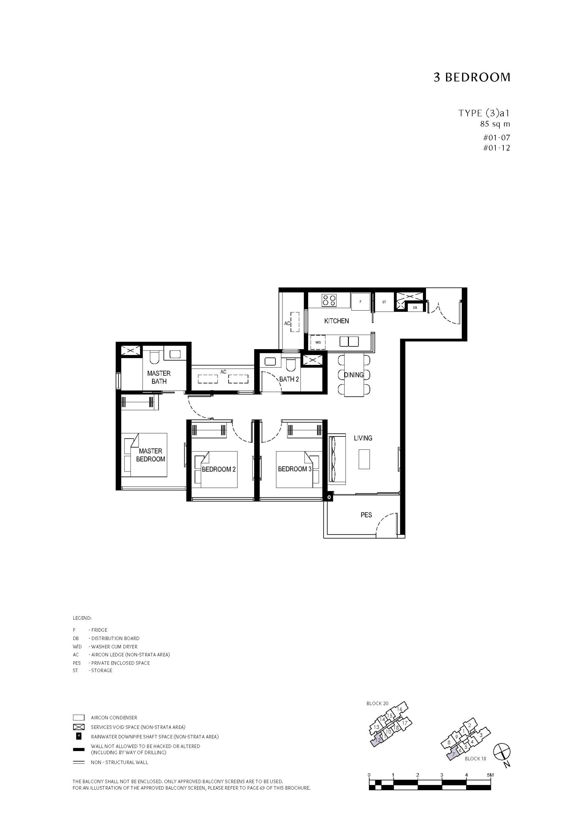 Lentor Central Residences floorplan